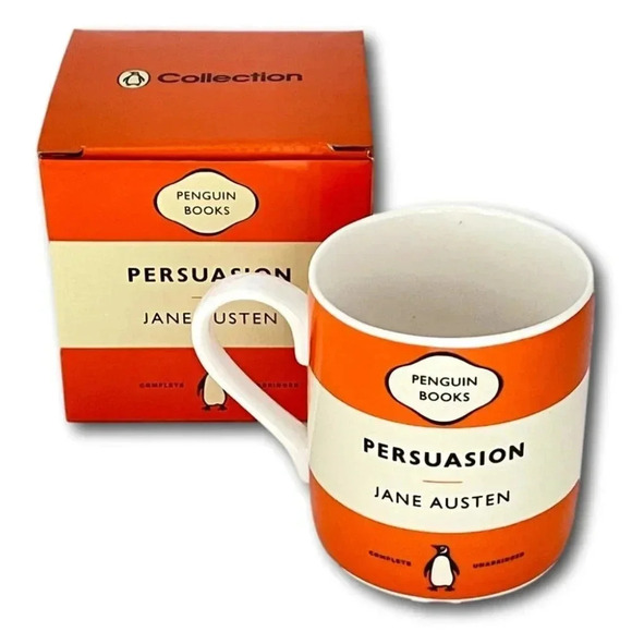 Penguin Classics Mug Ceramic Persuasion Jane Austen New Boxed - Picture 2 of 5